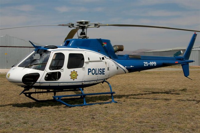 Eurocopter AS350 B3 Squirrel ZS-RPB Rustenburg Airport FARG SA Police