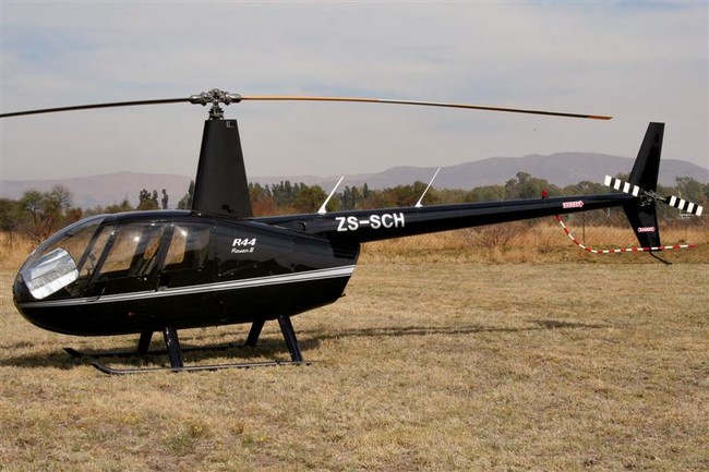 Robinson R44 ZS-SCH Rustenburg Airport FARG