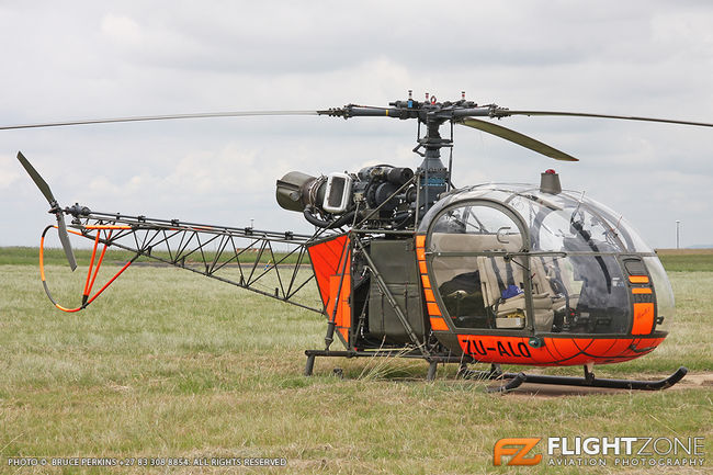 Alouette II ZU-ALO Rand Airport FAGM