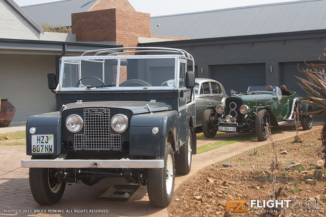 Early Land Rover at The Coves