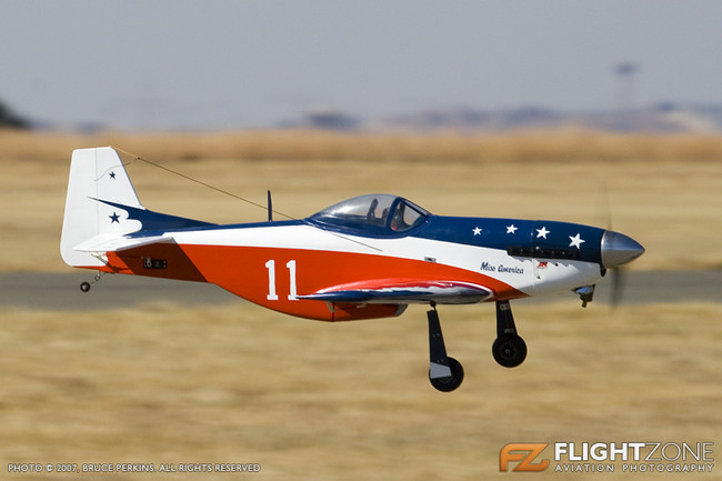 P-51 Mustang RC Model FASK