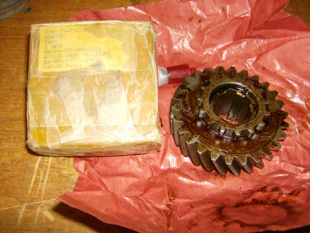 M38 G740  Main Transmission Shaft Gear