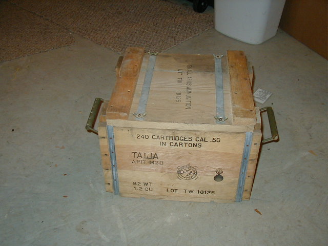 50 Cal Wooden Boxes