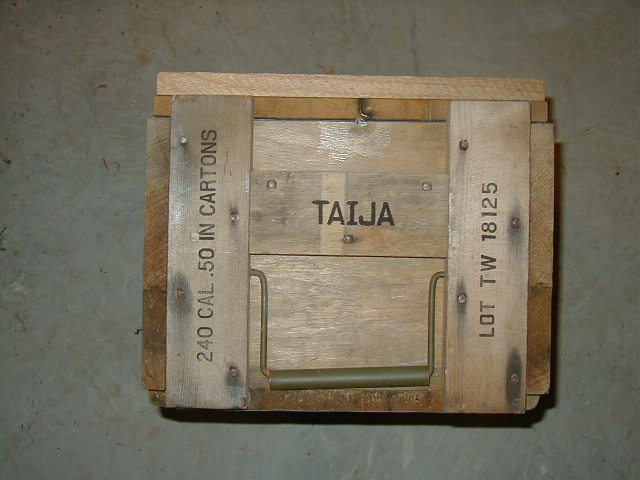 50 Cal Wooden Boxes