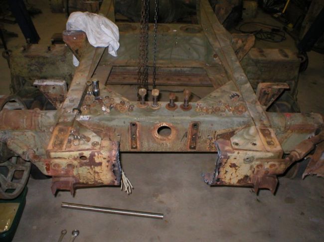 m2a1-rear-crossmemeber-removal